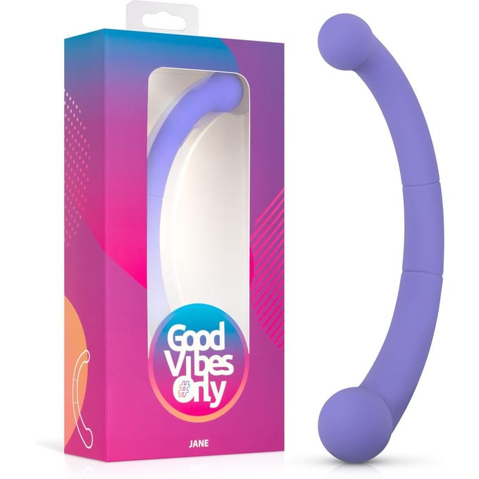 Good Vibes Only - Double End Vibrator Jane - Paars