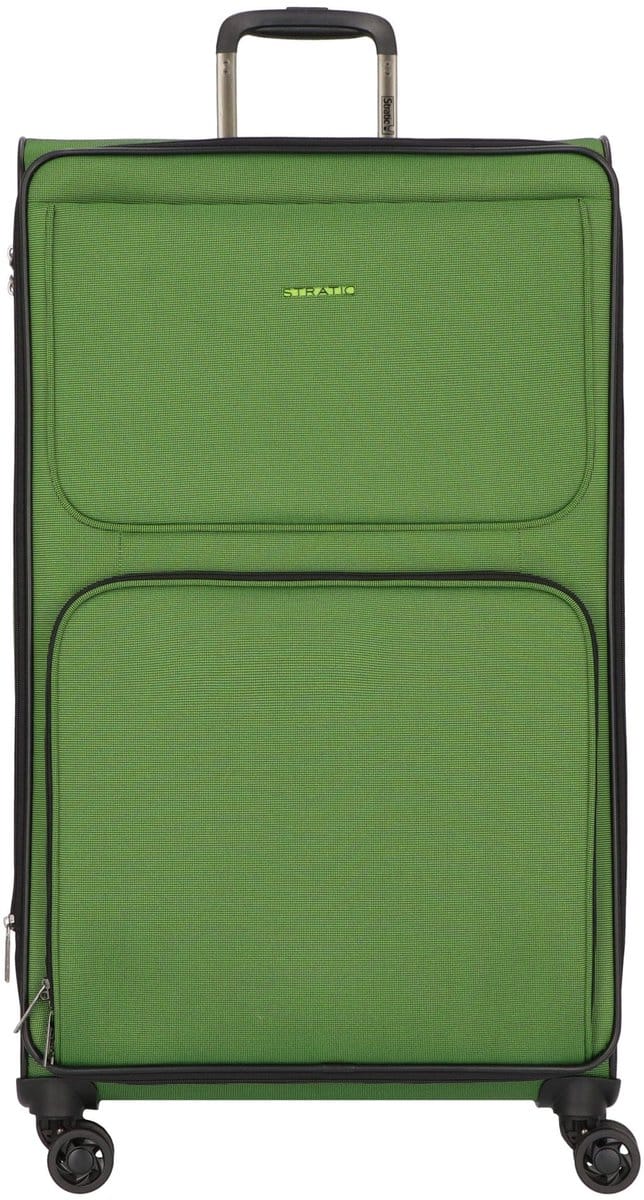 STRATIC Bendigo Light - zachte koffer - extra groot - 84x47x27 cm - 3,3 kg - 120 L - Green