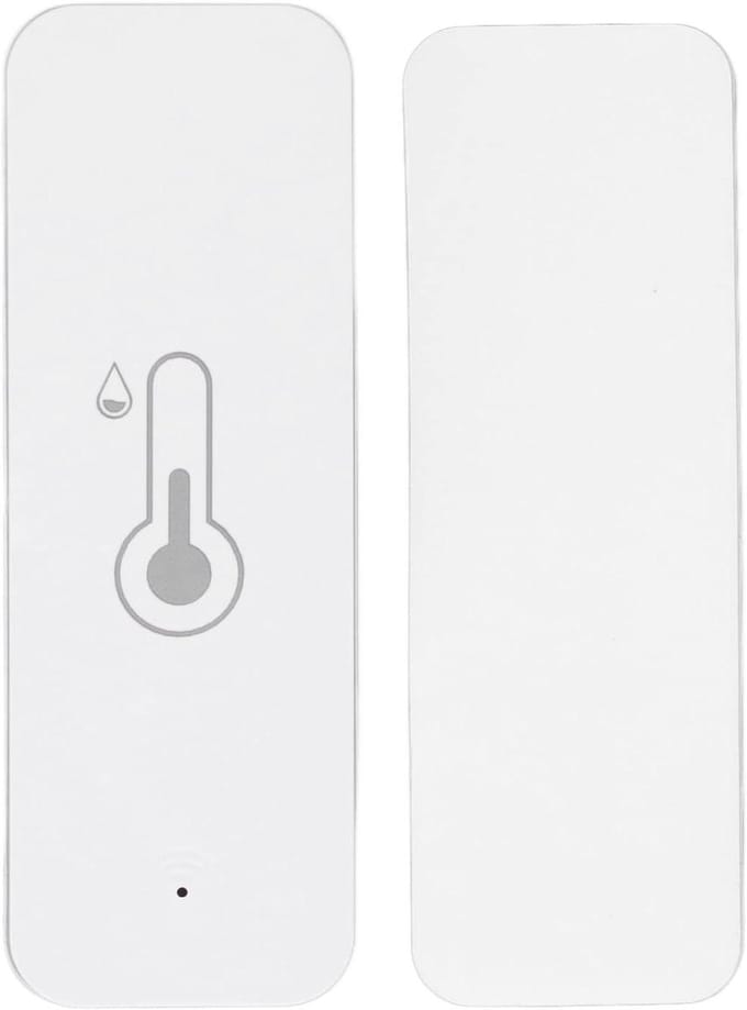 Binnenthermometer Hygrometer - Temperatuur Vochtigheid Sensor - Klimaat Monitoren - Wifi Afstandsbediening - ± 1 ℃ ± 5% RH - Wit