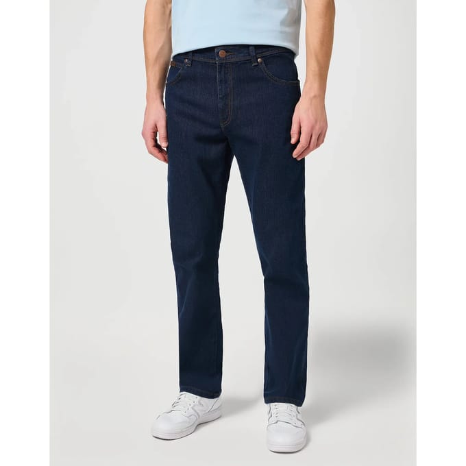 Wrangler Texas stretch blue black blue denim