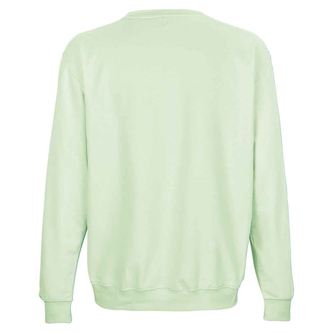 SOLS Columbia Crew Neck Sweatshirt voor volwassenen (Romig groen)