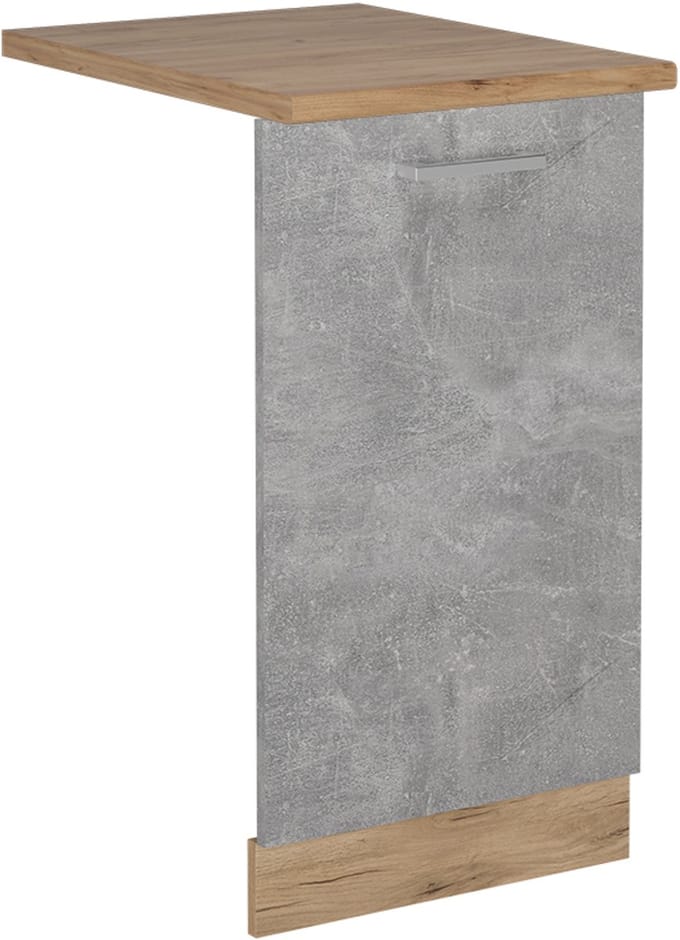 Vicco R-Line Vaatwasserfrontpaneel – 45 cm, WB Eik Beton