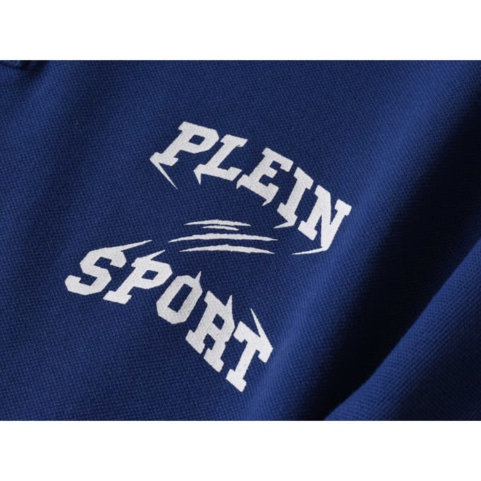 Plein Sport Small Logo Marineblauw Poloshirt