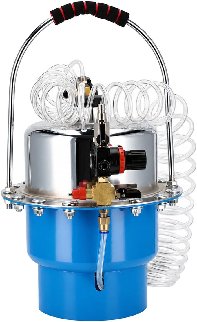 RESSER Professionele Pneumatische remontluchter met adapterset