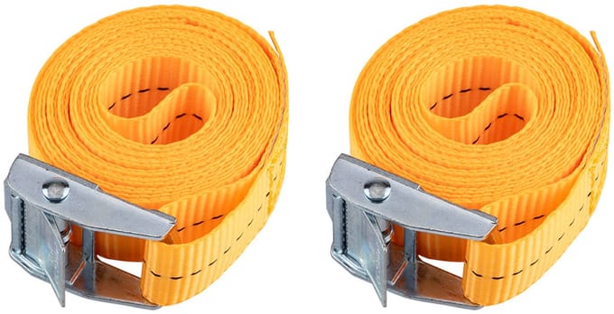 NEO TOOLS 10-711 - Spanband - 25mm x 2.5m - Klamrą Krzywkową - 500kg