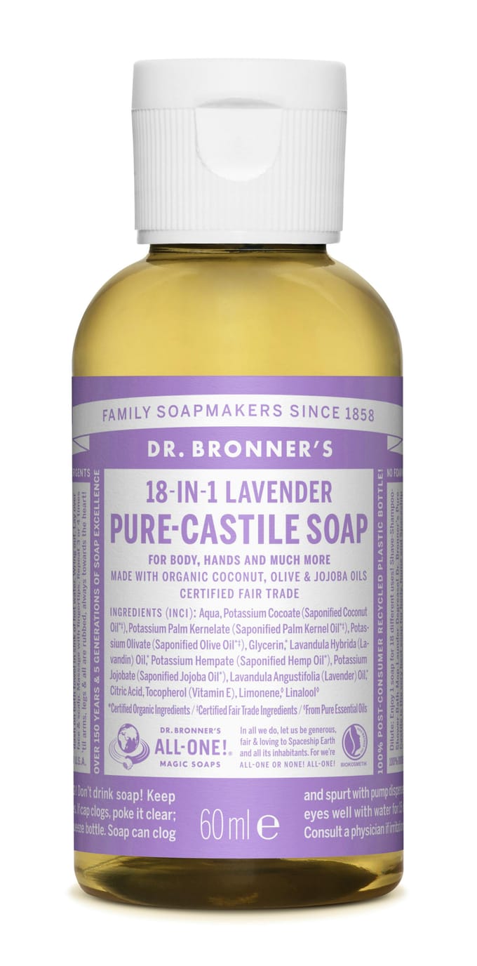 Dr. Bronner&rsquo;s Magic Soap Lavender 60 ml