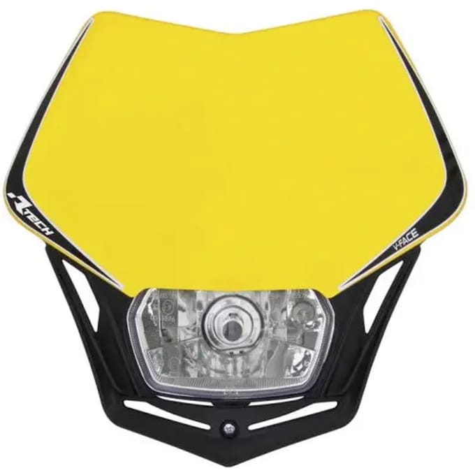 Motorfiets koplampplaat Racetech V-Face