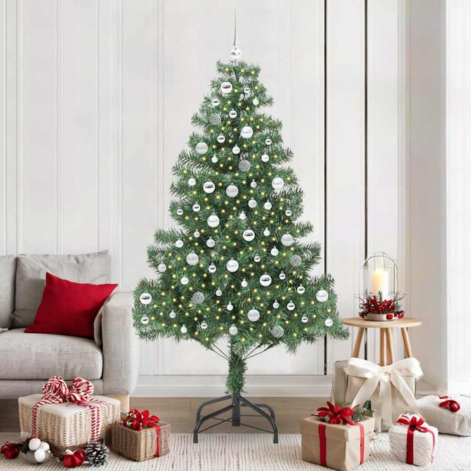 vidaXL Kerstboom Groen 210 cm PVC