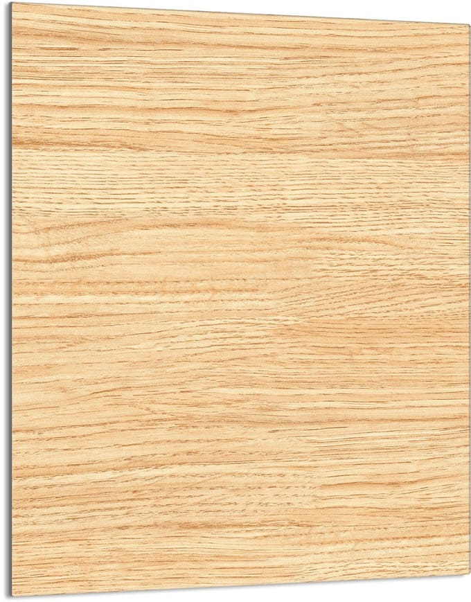 TMK ArtDeko - Snijplank Glas - 40x52 cm - Hout Effect