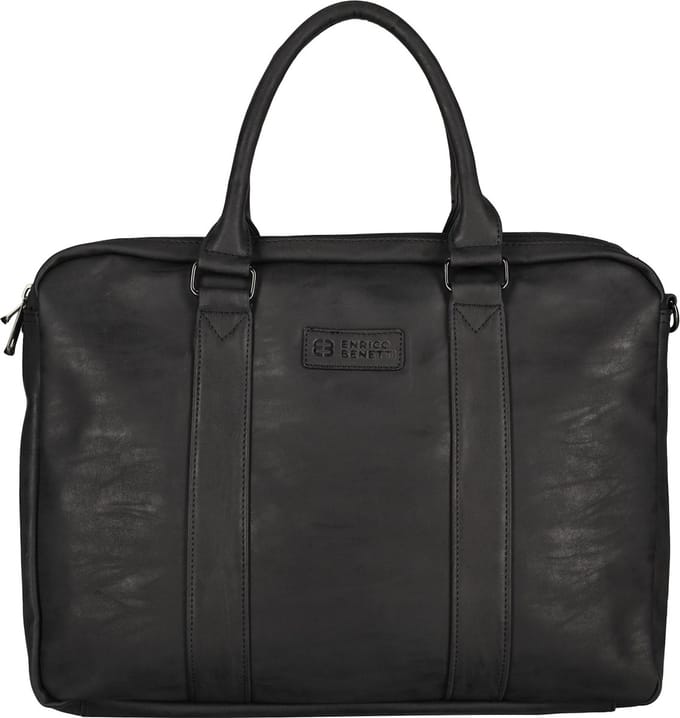 Enrico Benetti Rotterdam Laptoptas 15 inch - 66691 - Zwart