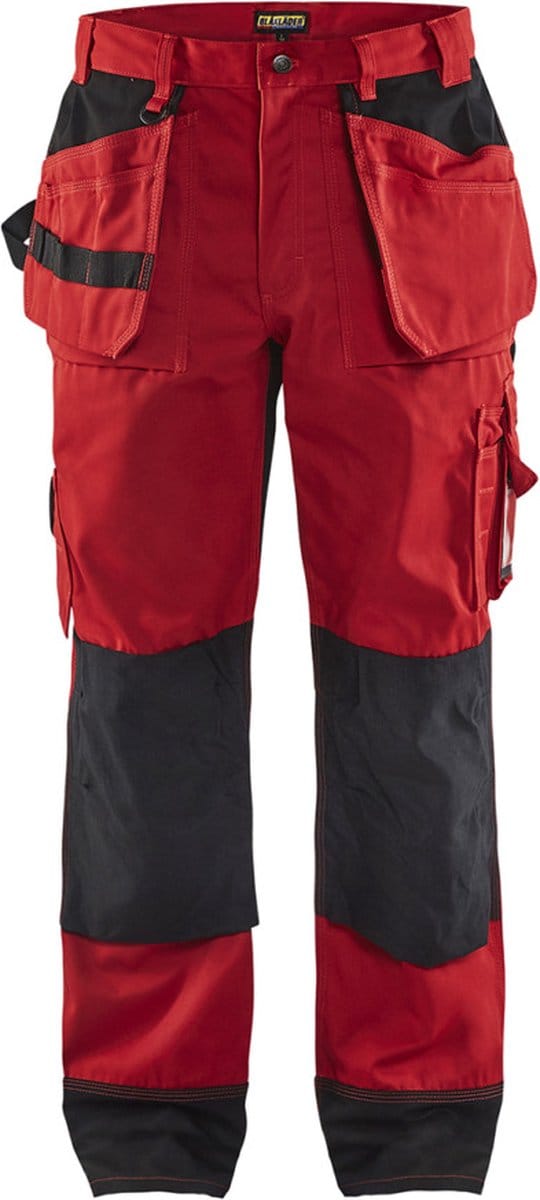 Blaklader Werkbroek 1503-1860 - Rood/Zwart - C54