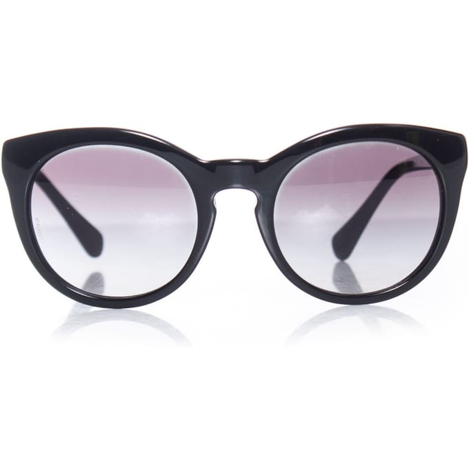 Dolce & Gabbana Oversized zonnebril met zwart montuur