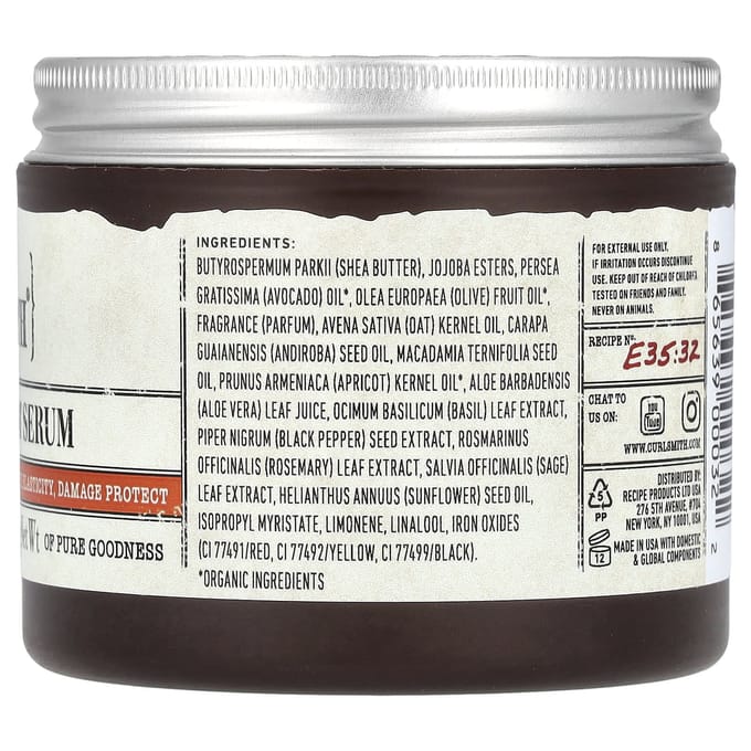 Curlsmith, Sérum de traitement intense, 4 oz (106 g) black