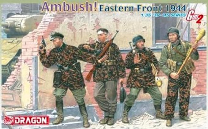 Dragon Modelbouwpakket Militaire voertuigen - 6333 Ambush! - Eastern front 1944 - Gen2 Plastic - 1:35 - Modelbouw