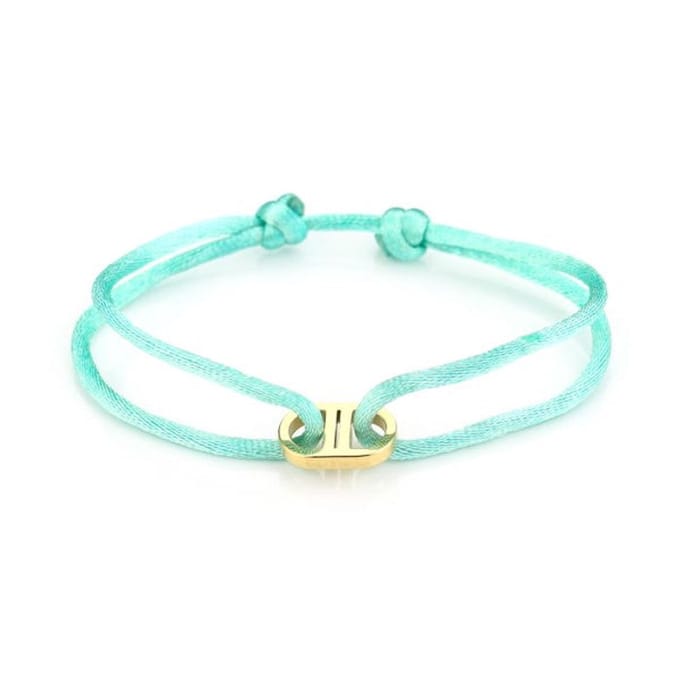Bijoutheek armband goodlife touw Mint