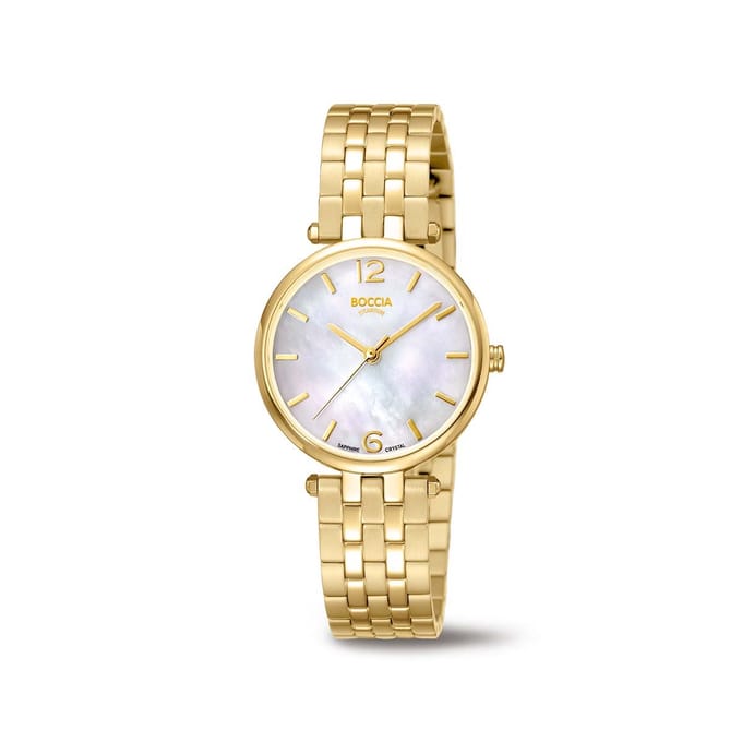 Boccia Titanium 3339-03 Dames Horloge 30mm