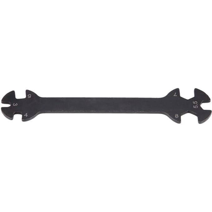 Afstandsbediening Model Speelgoed Gereedschap Metalen Accessoire Multifunctionele Sleutel voor RC Auto white