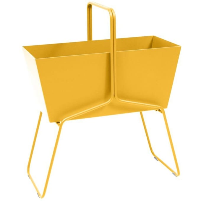 Fermob BASKET plantenbak - C6 Honing structuur - 85 x 70 x 34 cm