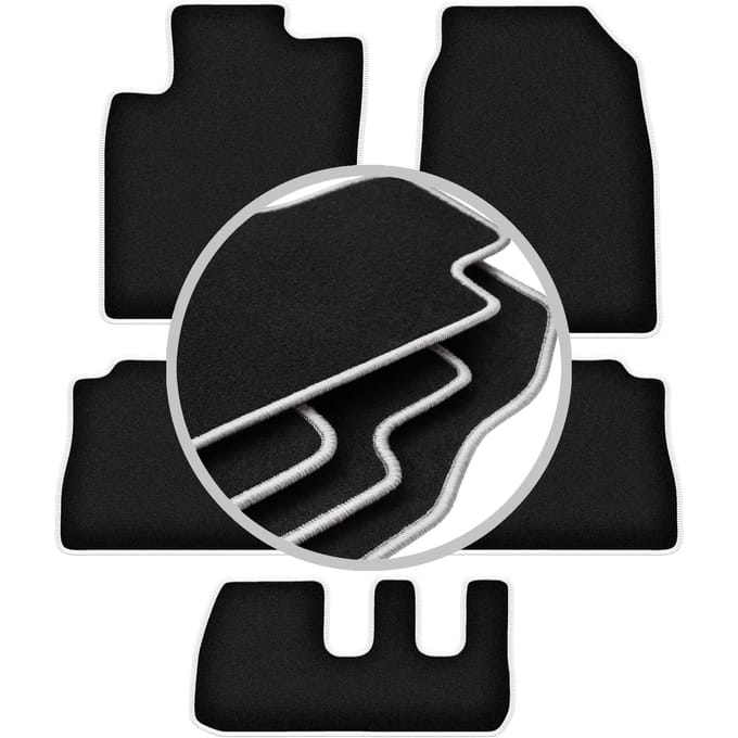 CARLUX-SILVER automatten voor: Chevrolet Captiva 7-zitter (2006-2017)