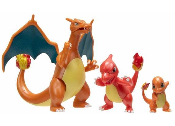 Pokémon Evolution Multi Set - Charmander, Charmeleon en Charizard