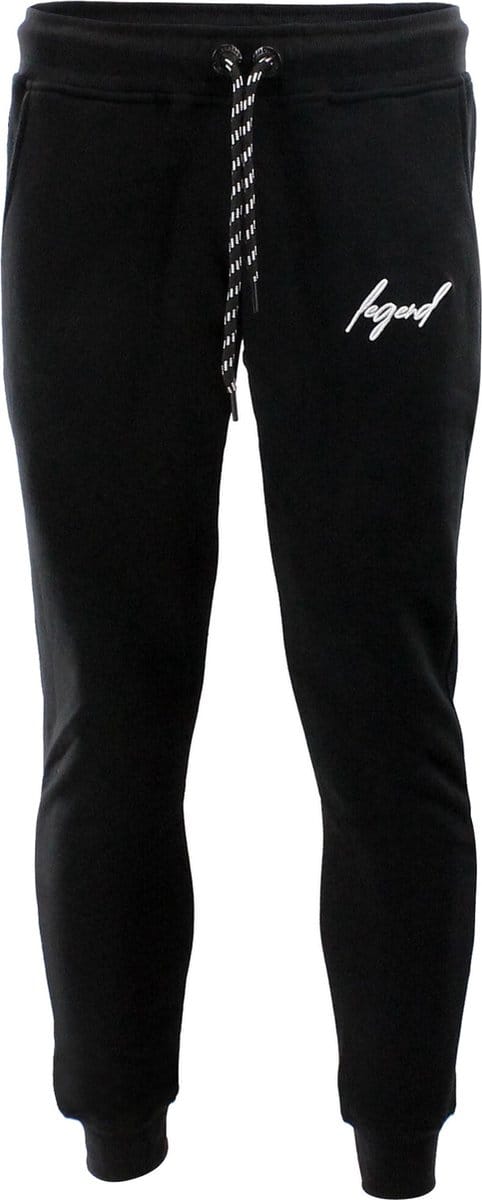 Joggingbroek dames/heren signature Milano zwart S