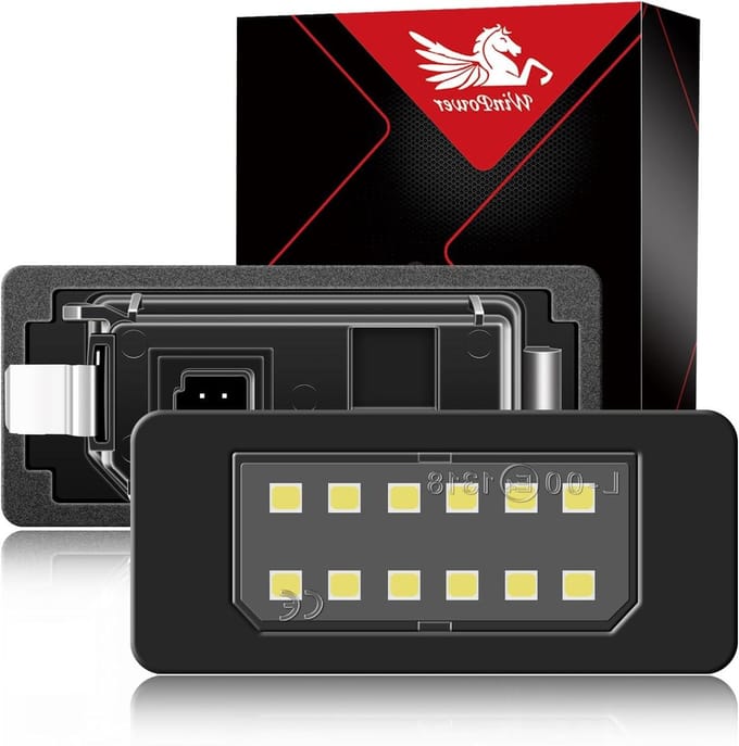 Kentekenplaatverlichting LED - Nummerplaat Lampen - Auto Verlichting - Xenon Wit Licht - 12 Volt - Wit