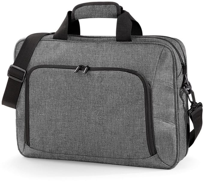 Quadra Laptoptas - 41x30 cm - grijs - laptop schoudertas - 13 liter - werktas