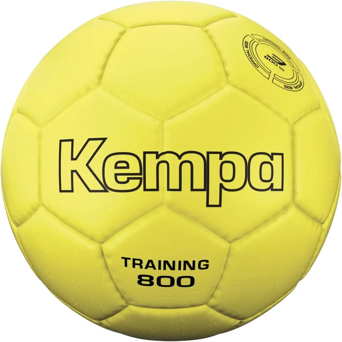 Kempa Training 800 - Handballen - geel/zwart - maat 3