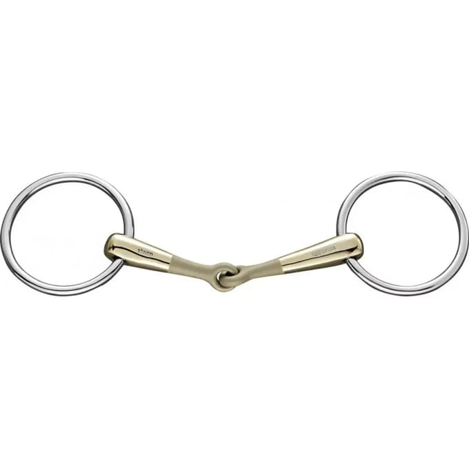 2-rings roestvrijstalen paardenbit Sprenger Turnado sensogan