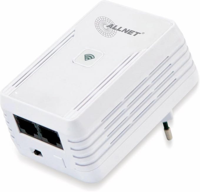 500 Mbit Powerline en Draadloze Adapter