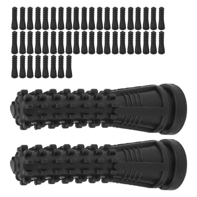 50 Stuks Pluimvingers Rubber Eendenplukvinger Haarverwijderingsstick voor Pluimvee black
