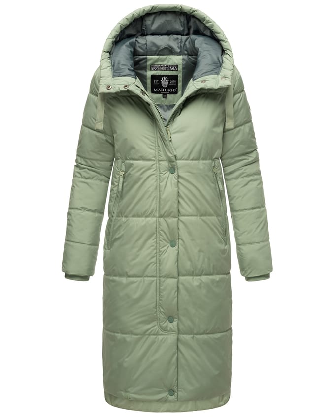 Marikoo Soranaa dames winterjas – lang, warm & met capuchon