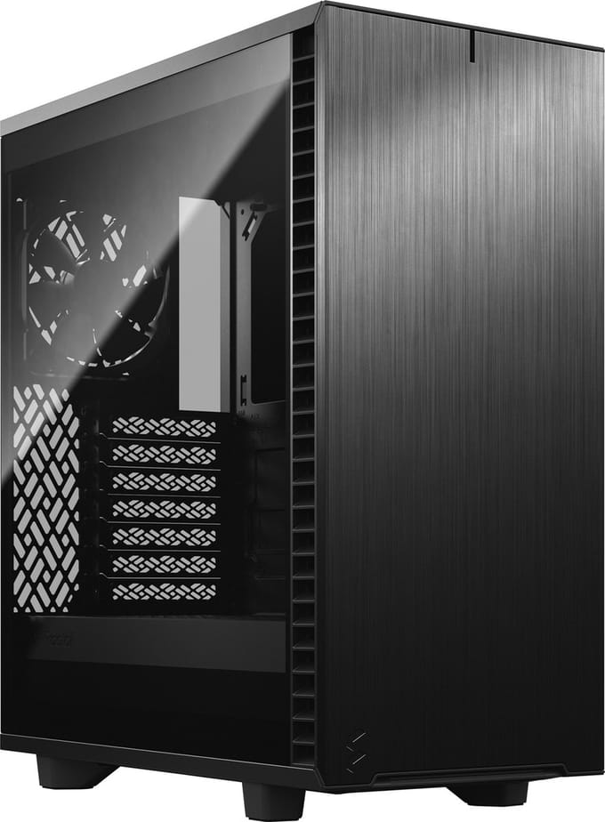 Fractal Design Define 7 Compact - Black Solid - Case - Miditower - Zwart