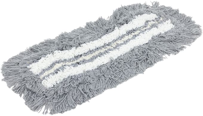 D&L Parket Mop - Vloermop Evolution - 40cm - Grijs-Wit