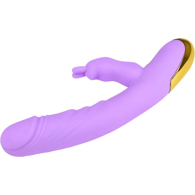 siliconen rabbit met verwarmingsfunctie, 20 cm