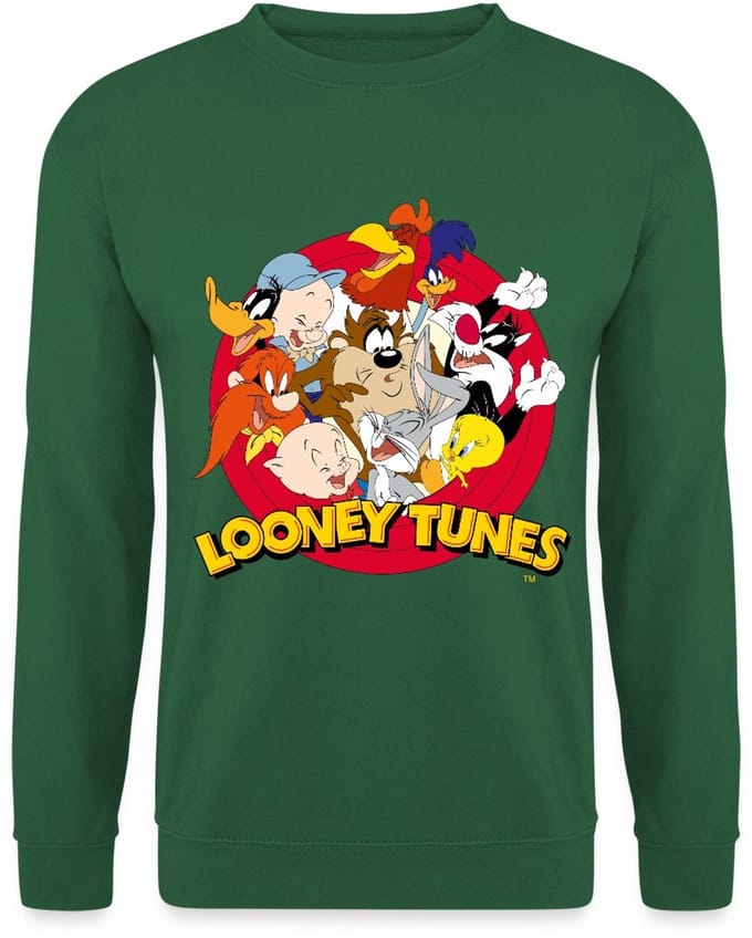 Looney Tunes Groep Sweater Heren