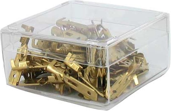 Kabelschoen 6.3x0.8 mm 50 stuks box