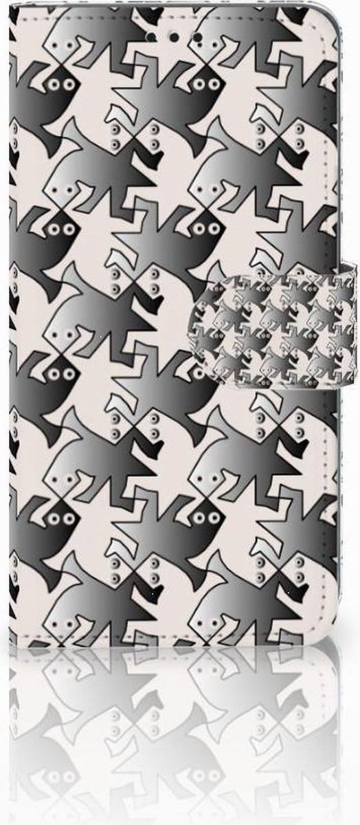 Samsung Galaxy S10 Telefoonhoesje met Pasjes Salamander Grey