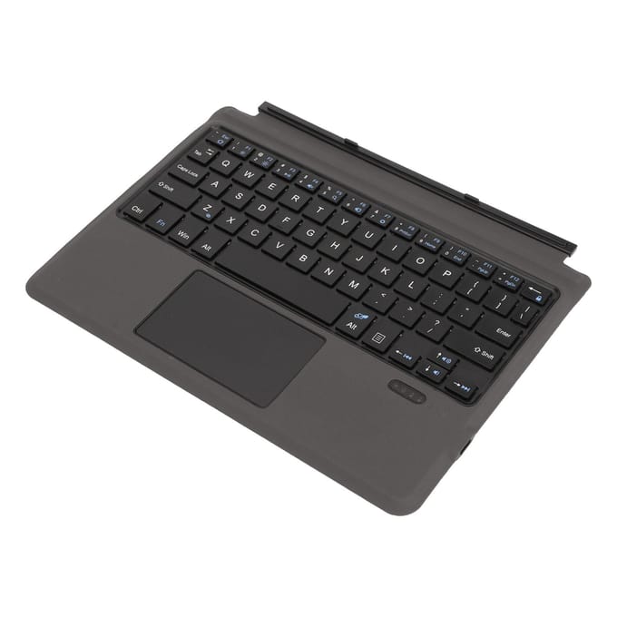 Clavier sans fil Bluetooth pour Surface Go 3 pour ordinateur portable rechargeable léger et fin black