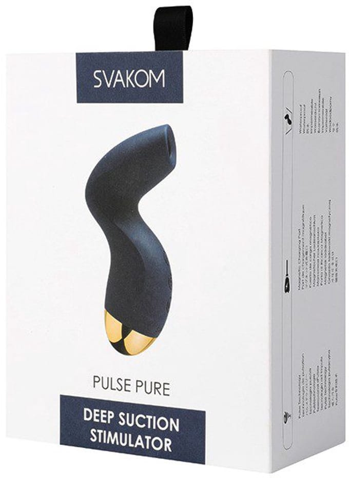Svakom - Pulse Pure - Luchtdruk Vibrator - Blauw