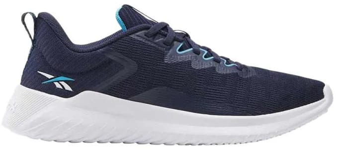 Reebok Fluxlite II Textiel Heren Vec Marine/Ftwr Wit/Fut Cyan Sneakers