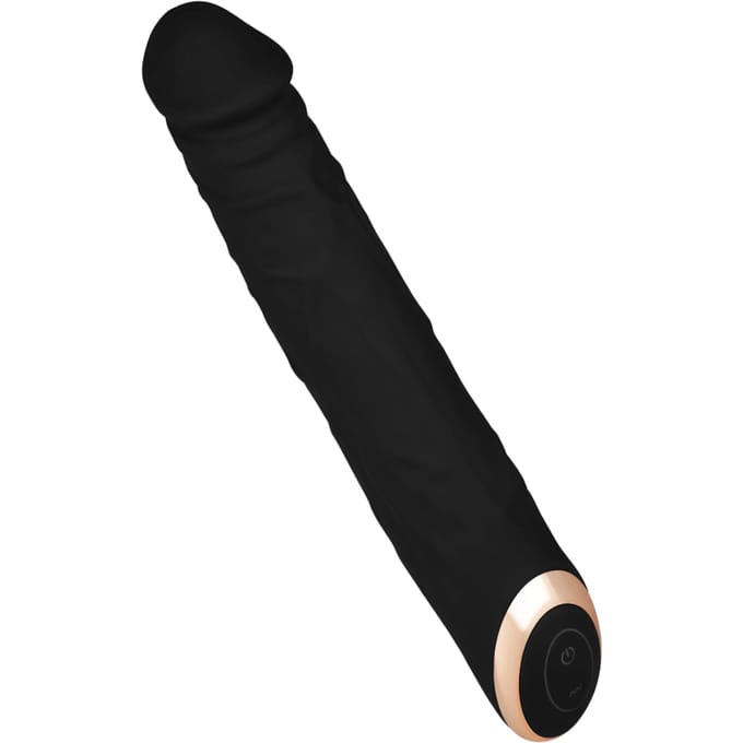 EIS, vibrator 'zachte natuurlijke vibrator', 10 programma's, waterdicht, zwart