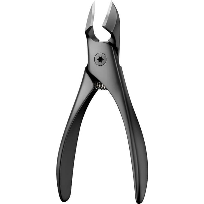 Mini Roestvrijstalen Nagelknipper Teennagelknipper pedicure tool zwart