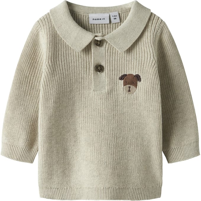NAME IT - NBMTANT LS KNIT POLO - Baby - Cardigans - Maat 62