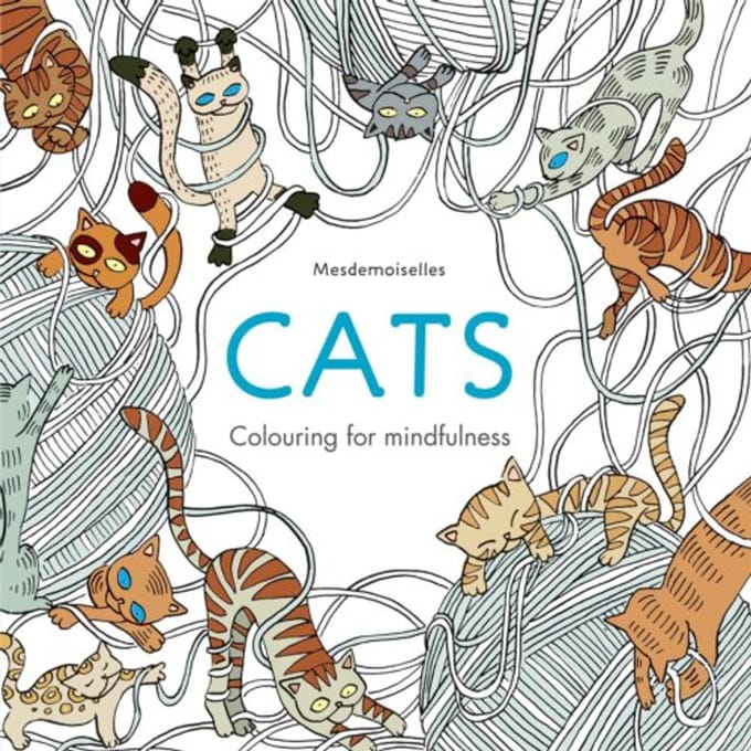 Cats - Colouring For Mindfulness - Mesdemoiselles