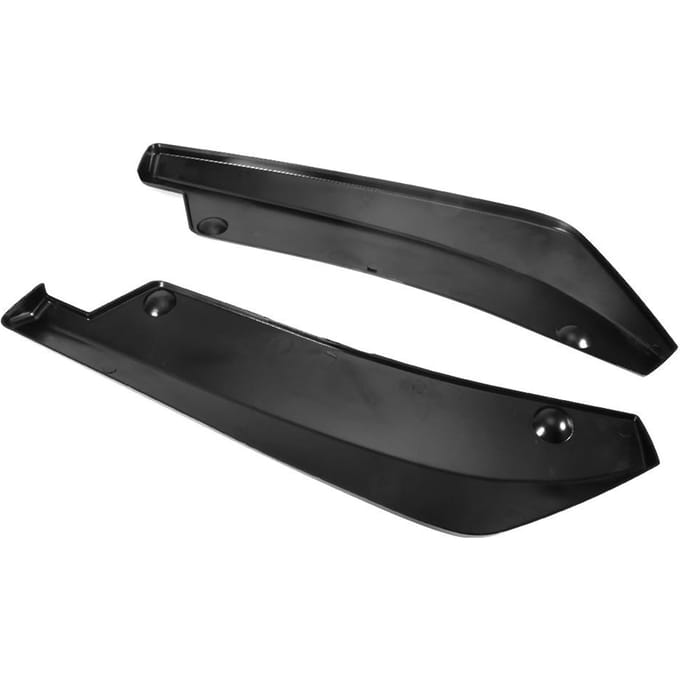 Set Achterbumper Lip Spoiler Diffusers Anti-Kras Beschermer Universele Auto Exterieur Onderdelen gray