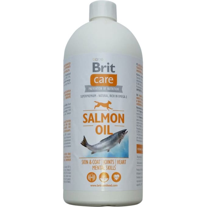 Brit Care Zalmolie - Dubbelpak: 2 x 1 L