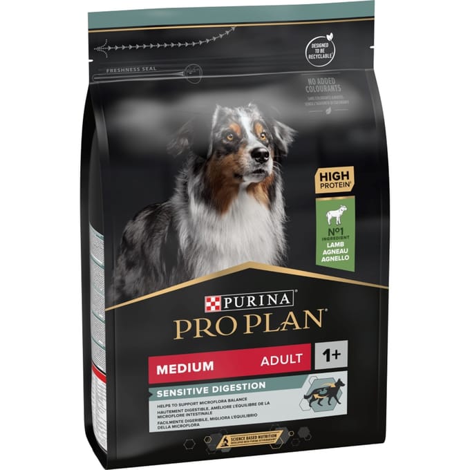 3kg Sensitive Digestion Medium Adult Lam & Rijst Purina Pro Plan Hondenvoer