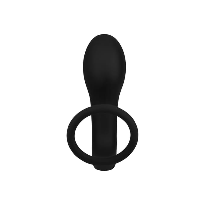 Anal Fantasy - Ass-Gasm Cockring met Vibrerende Buttplug - Altijd Garantie