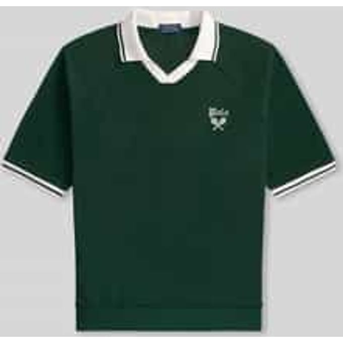 regular fit poloshirt van katoenmix